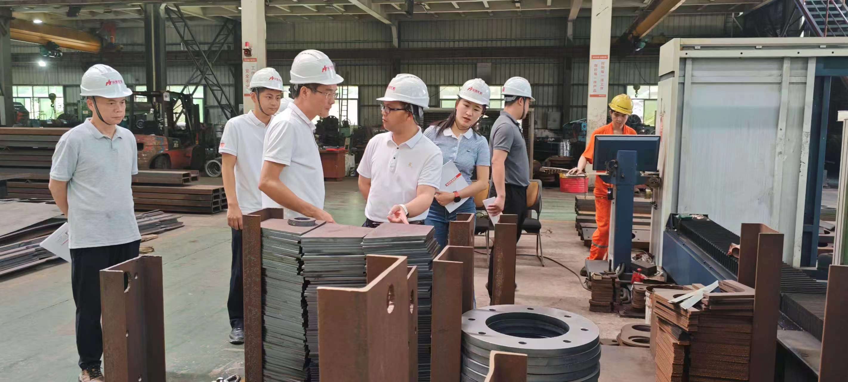 拓视野 强基础—韦宏带队赴广东考察砂石骨料加工设备